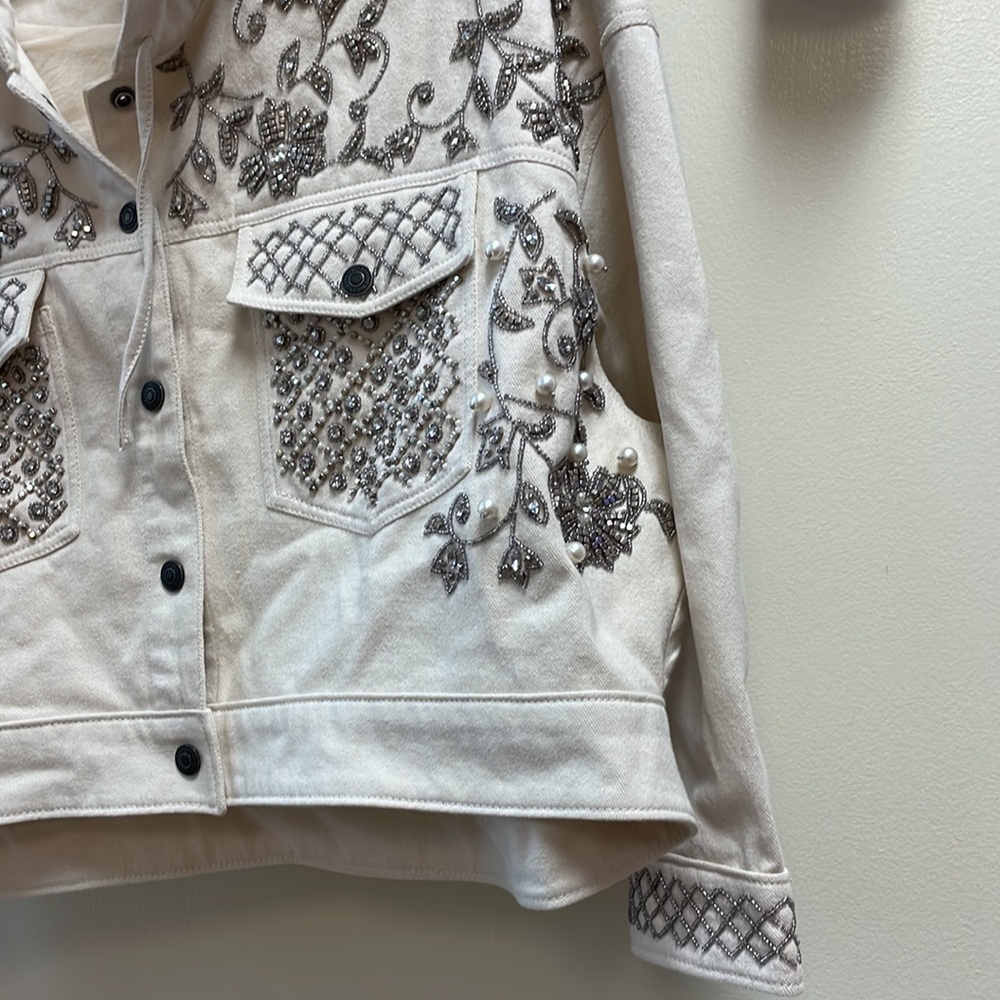 New Women’s We The Free Moonlight Hooded Denim Jacket!!🔥🔥🔥 - Picture 9 of 13